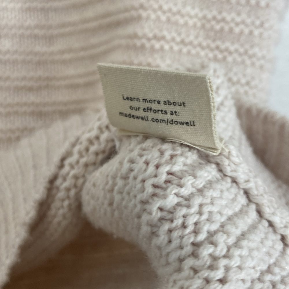 Madewell Ruffle Neck Sweater (Small) - Picture 6 of 6